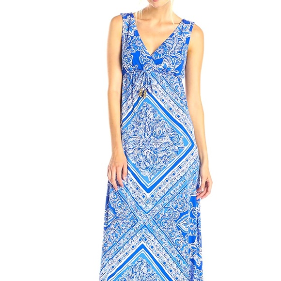 Lilly Pulitzer Dresses & Skirts - Lilly Pulitzer Miraflora Maxi Dress Size Large